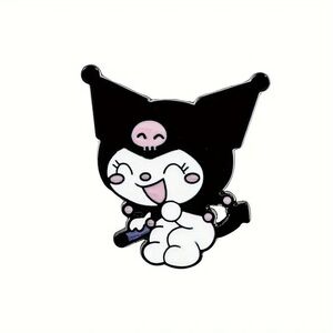 Kuromi Hello Kitty Enamel Pin
